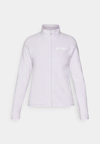 W MT ESS FZ FL - Jachetă din fleece - silver dawn