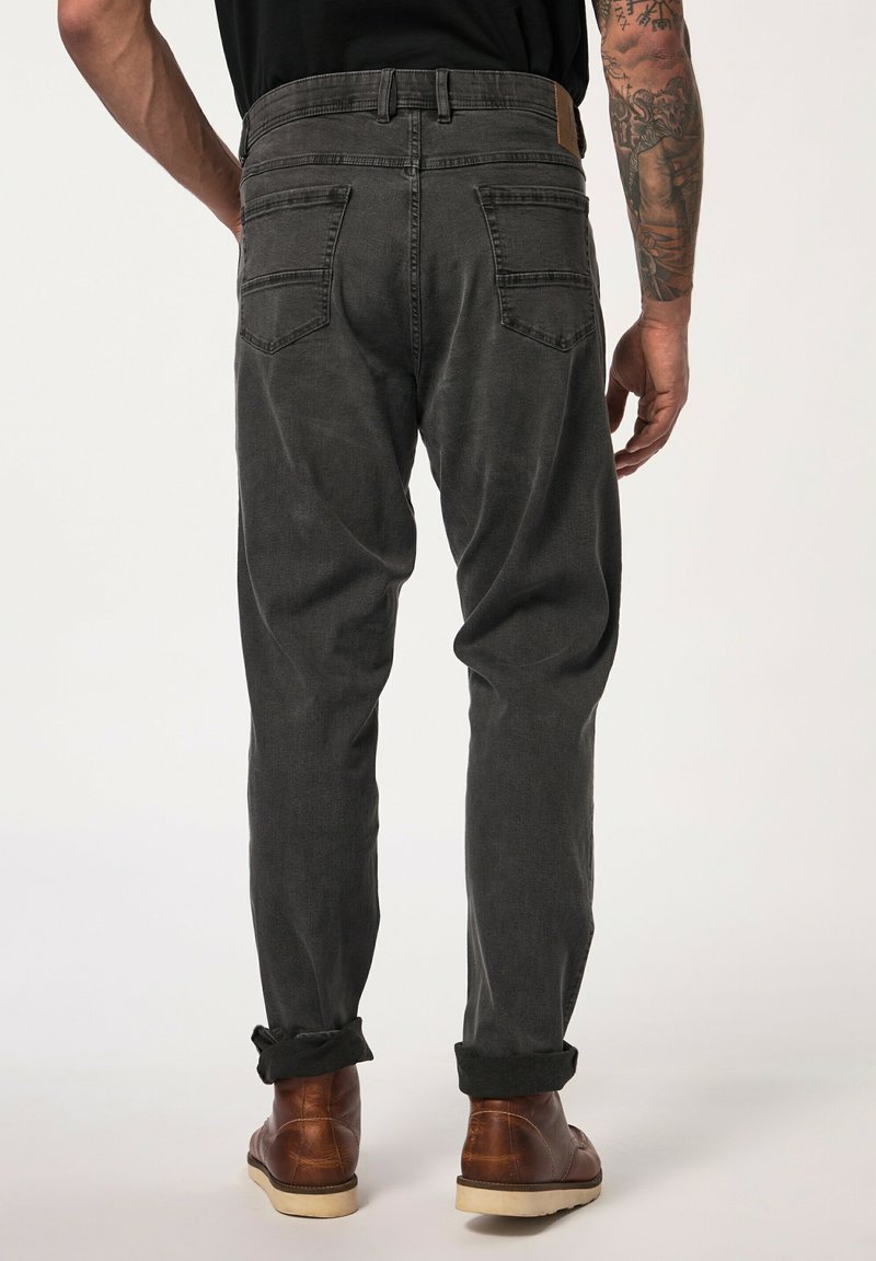 JP1880 5-POCKET, REGULAR-FIT, RAW-- Jeans baggy grey denim