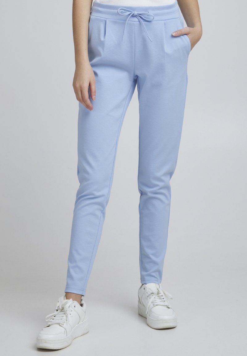 ICHI KATE - Teplákové kalhoty - chambray blue