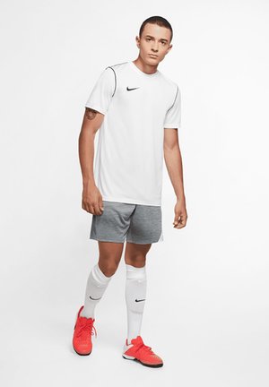 T-shirt basic - white / black