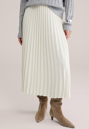 A-snit nederdel - beige