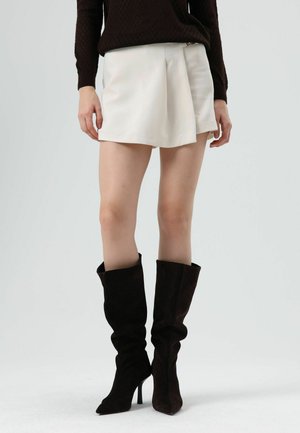 Jupe plissée - stone