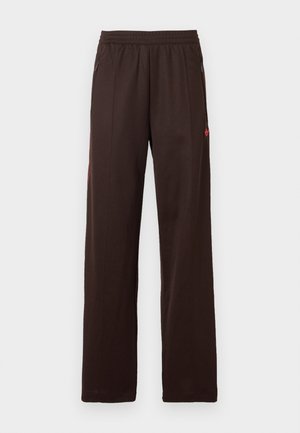 adidas Originals CLASSIC - Pantaloni de trening - aurora coffee/semi lucid red