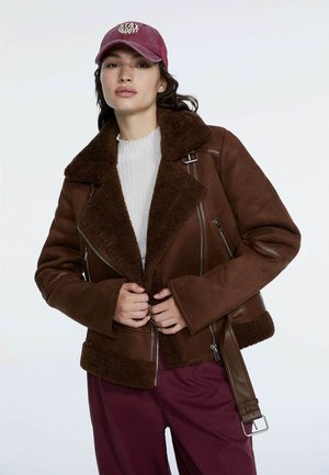 DOUBLEFACE - Giacca da mezza stagione - brown