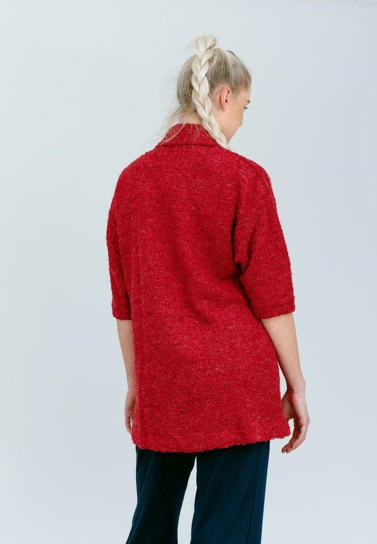Damen Nachthemden | Charmor -since 1938- BOUCLÉ Bademantel red/rot - NZ83185 Damen Nachthemden | Charmor -since 1938- BOUCLÉ Bademantel red/rot - NZ83185