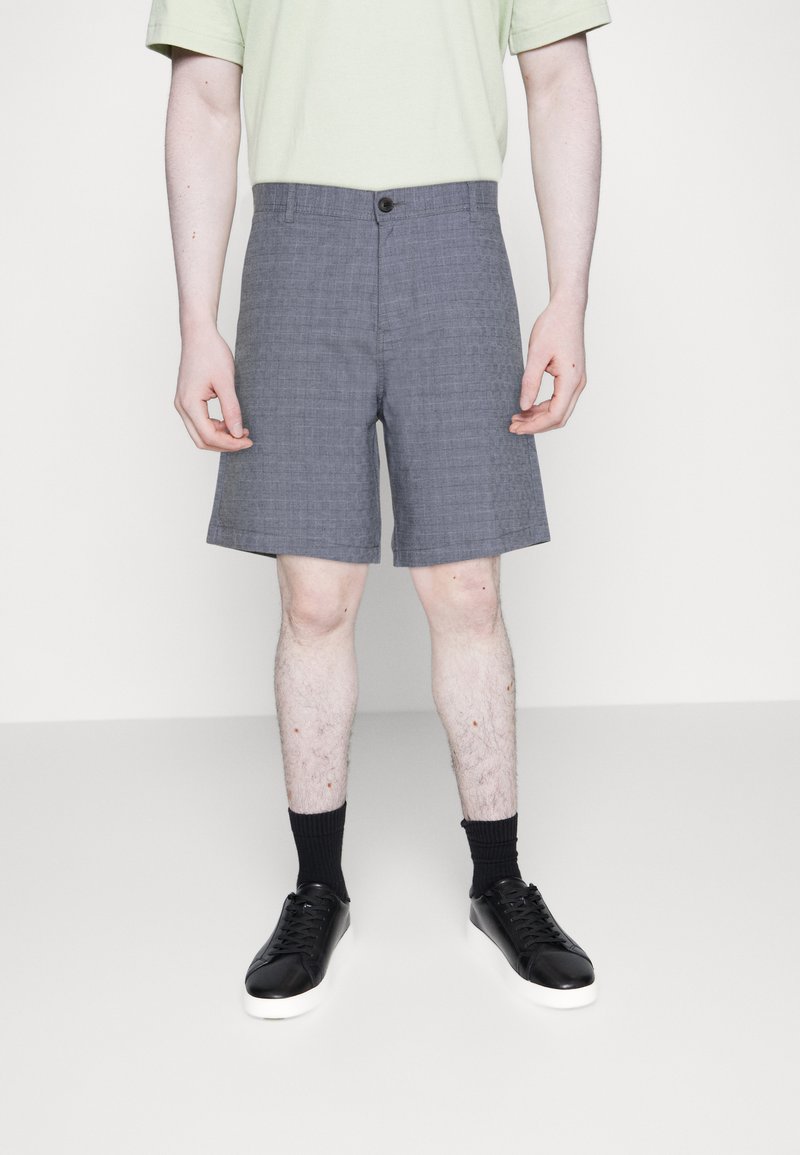Selected Homme CONNOR CHECK Shorts dark sapphire