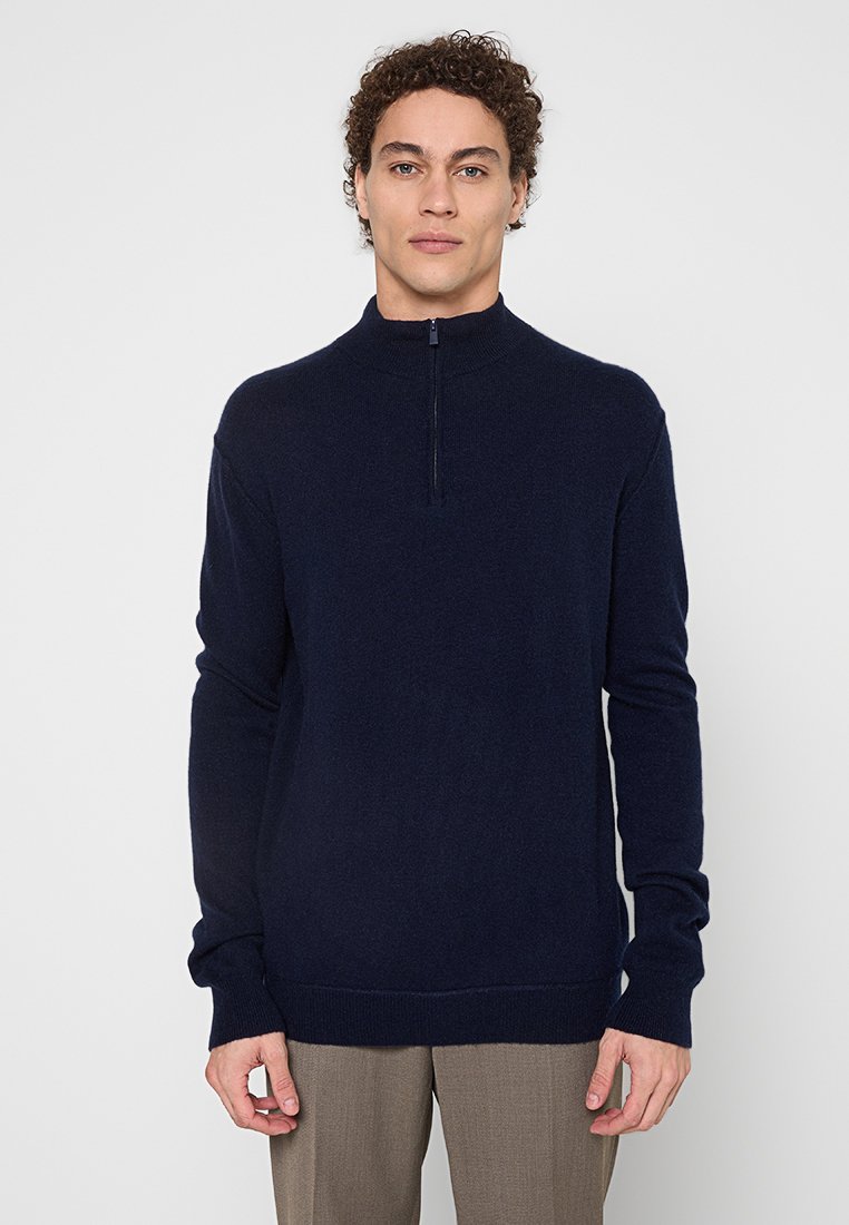 Authentic Cashmere Trui donkerblauw