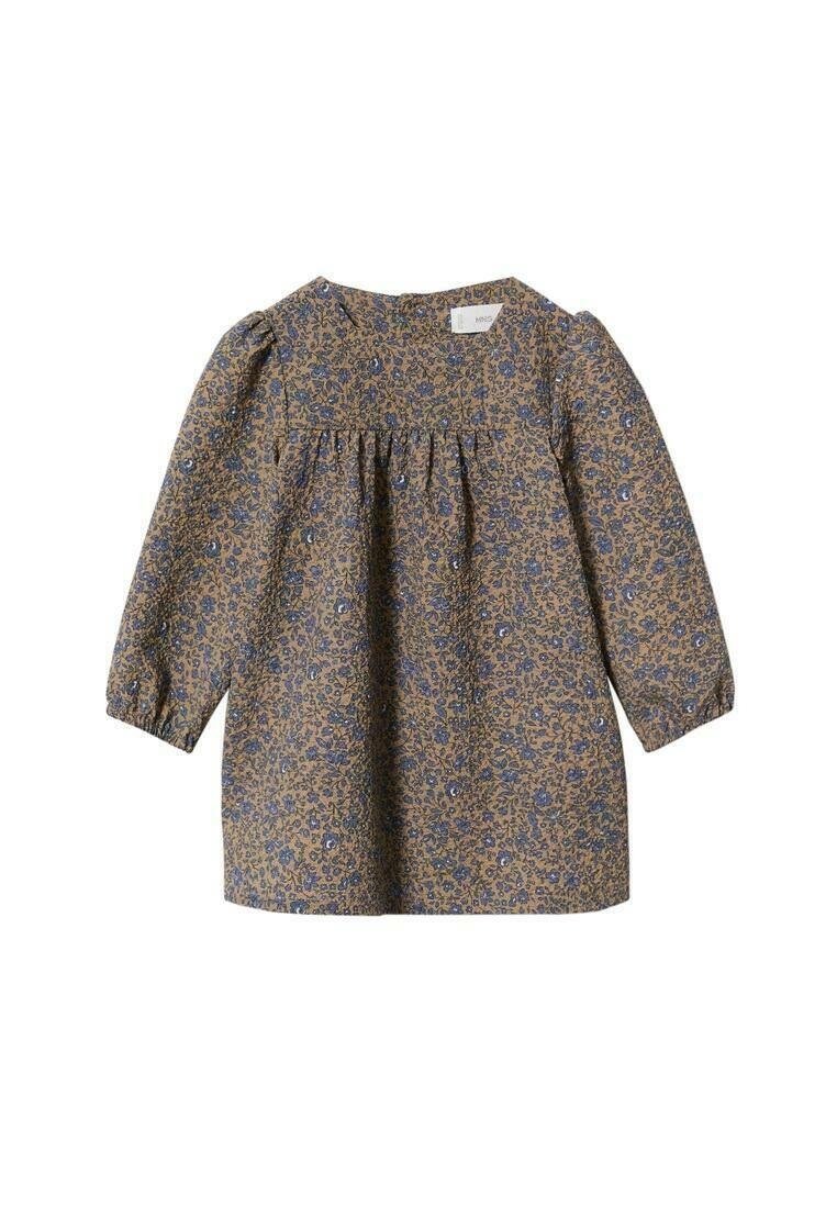 Mango Kids Vestido informal - khaki