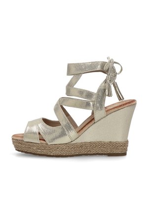 Sandalias de tacón - gold-coloured