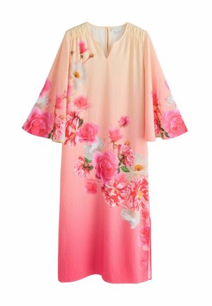 REGULAR FIT - FLORAL - Maxikleid - pink