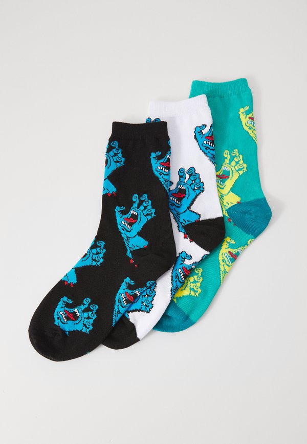 YOUTH MULTI HAND SOCK UNISEX 3 PACK - Socks - multi