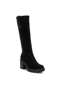 Refresh Stivali con plateau - black