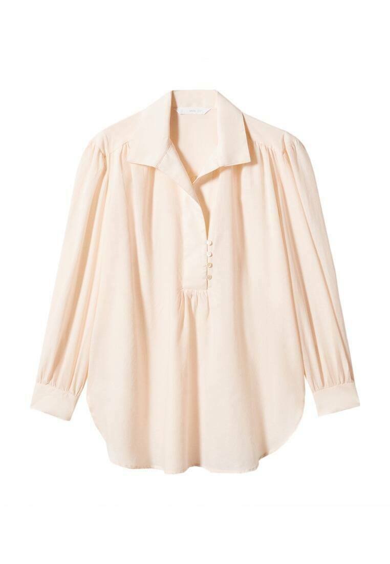 Mango Blouse graniet
