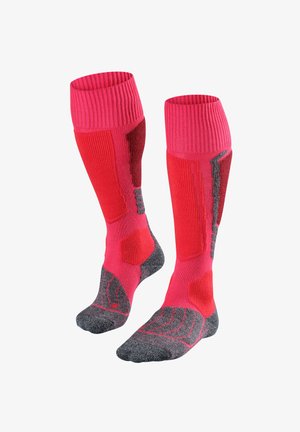 SK1 SKIING FUNCTIONAL YARN-WOOL-SILK-MIX - Chaussettes hautes - rose (8680)