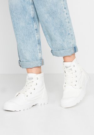 Palladium PAMPA  - Bottines à lacets - star white