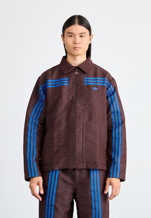 CLUB JACKET - Summer jacket - shadow brown
