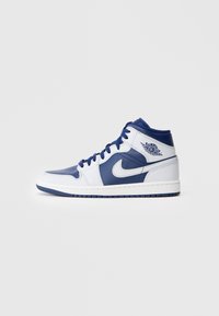 AIR JORDAN 1 MID - Sneakers alte - blue void/pure platinum-coloured/summit white/hot lava/photo blue