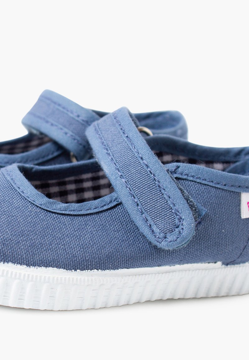 Pisamonas MERCEDITAS TIRA ADHERENTE TIPO Zapatos de bebé azul