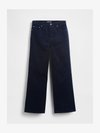 GAPSTUDIO LOW RISE CORDUROY WIDE-LEG PANTS - Pantalon classique - new navy