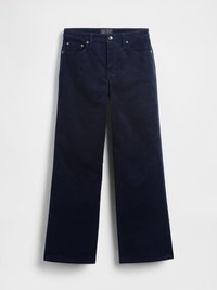 GAPSTUDIO LOW RISE CORDUROY WIDE-LEG PANTS - Παντελόνι - new navy