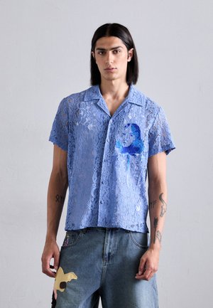 GIRL PAINTING - Shirt - blue
