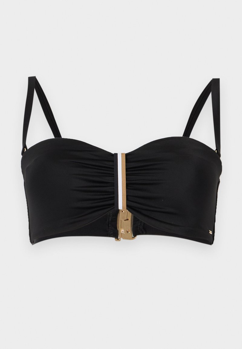 BOSS BANDEAU CODES - Bikini top - black - Zalando.ie