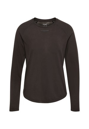 Hummel, HUMMEL HMLMT VANJA T-SHIRT L/S - Langærmet T-shirt - after dark