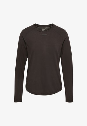 Hummel, HUMMEL HMLMT VANJA T-SHIRT L/S - Langarmshirt - after dark