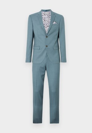 Isaac Dewhirst NOTCH SUIT SLIM - Suit - stormy weathe