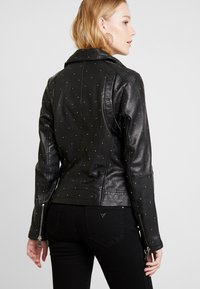 Maze PIN - Lederjacke - black