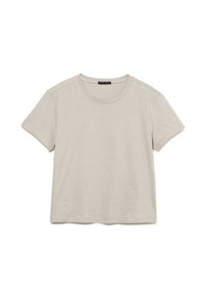 Sisley, BOXY FIT T-SHIRT - Basic T-shirt - beige