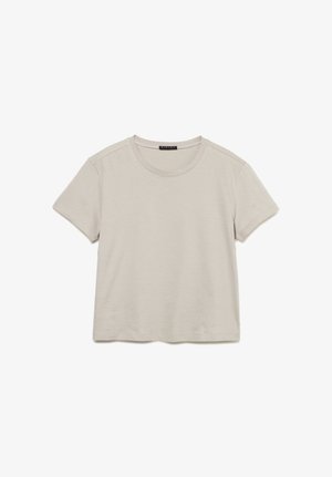 Sisley, BOXY FIT T-SHIRT - T-Shirt basic - beige