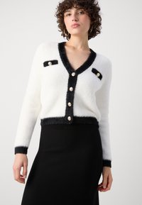 Morgan Kardigan - off white/noir