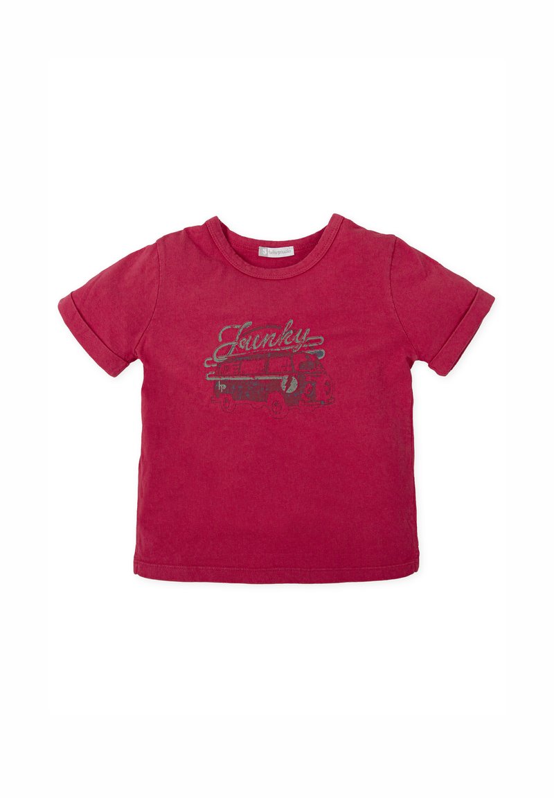 Tutto Piccolo Camiseta estampada - fresa oscuro