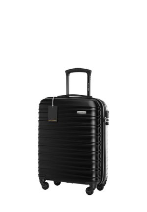 SMALL SUITCASE WITH LUGGAGE TAG - Luggage - black
