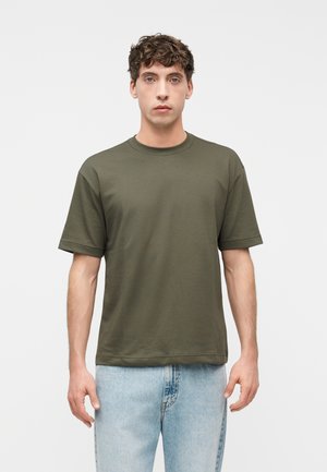 COOLING BOXY - Βασικό μπλουζάκι - olive