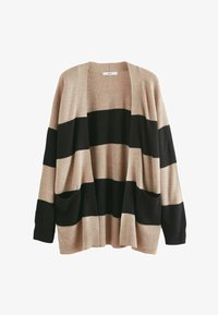 Vald, black and camel brown stripe