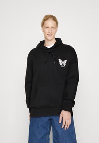Only & Sons ONSDRIP VINTAGE HOODIE UNISEX - Mikina s kapucňou - black