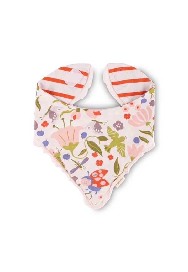 HAPPY LADYBUG - Lätzchen - hellrosa rot grün