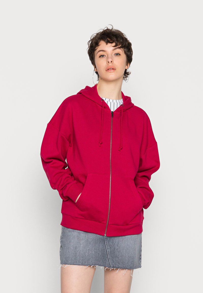 Even&Odd Sweatshirt com capuz - red
