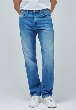 STRAIGHT - Jeans Straight Leg - blau
