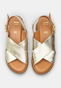 Bata Sandali con plateau - oro