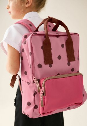 Next, BACKPACK . - Tagesrucksack - pink chocolate dot