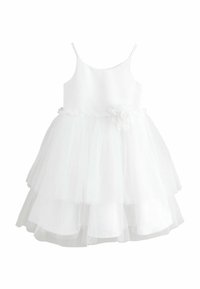 Next - REGULAR FIT - CORSAGE FLOWER  - Vestito casual - white Immagine in miniatura 1