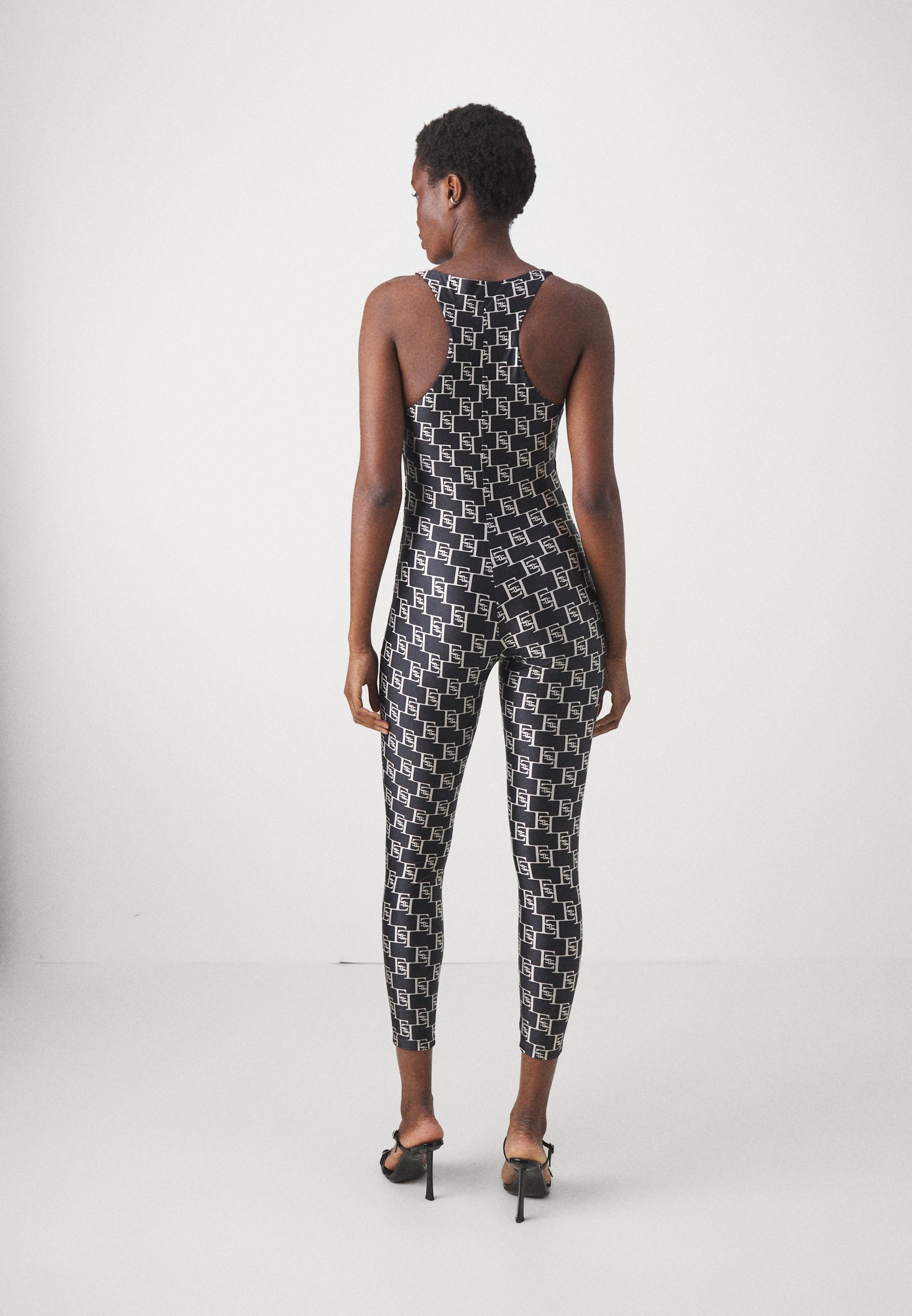 Elisabetta Franchi WOMENS - Jumpsuit - nero/burro/schwarz