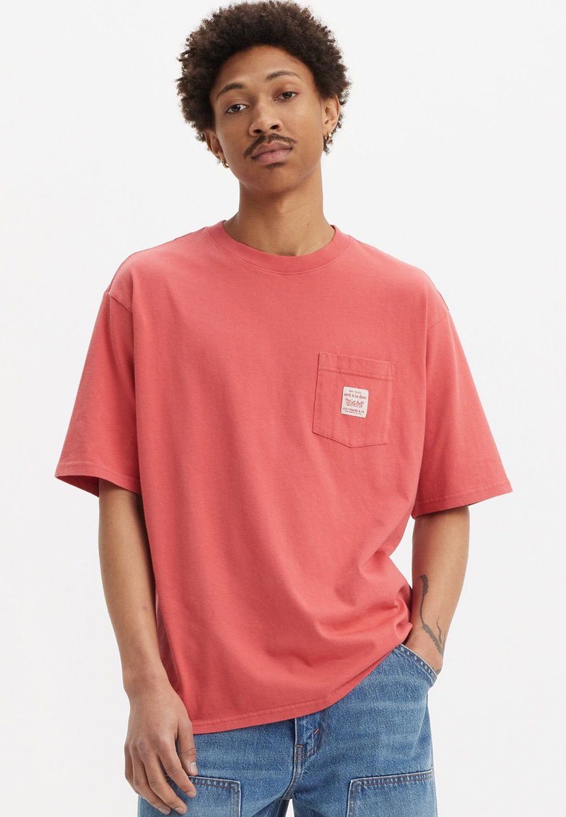 Levi's® Workwear WORKWEAR TEE - T-shirt basique - mineral red