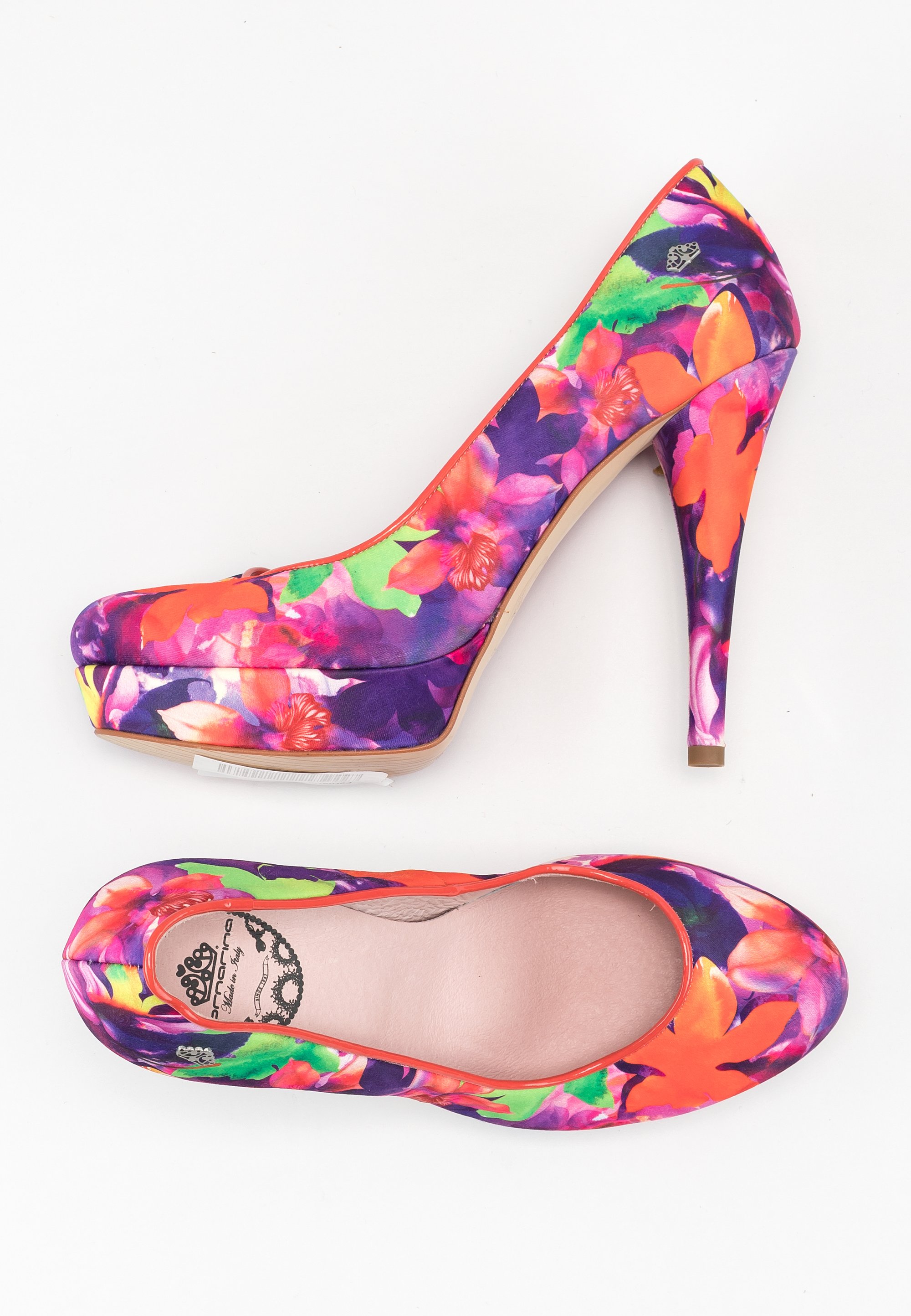 Fornarina Scarpe con plateau multi-colored/multicolore (Second