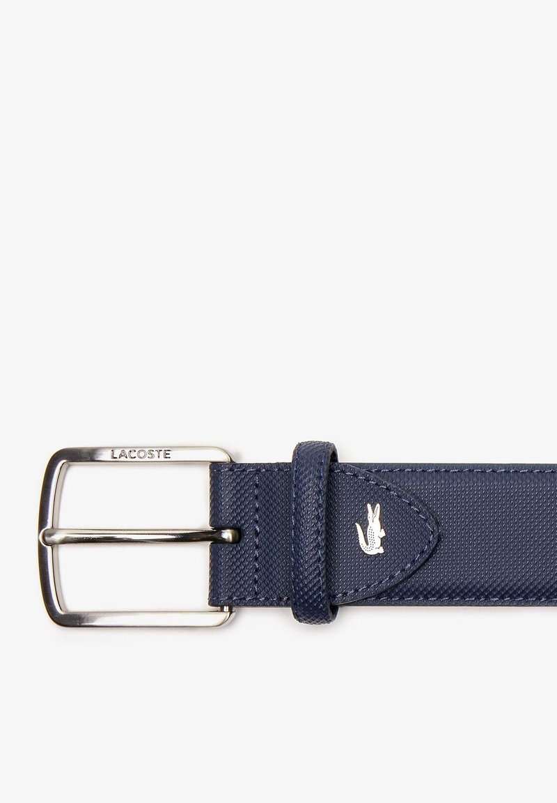 Lacoste Lacoste Ceinture Homme Rc4009 Belt Marine 166 Blue Zalando De