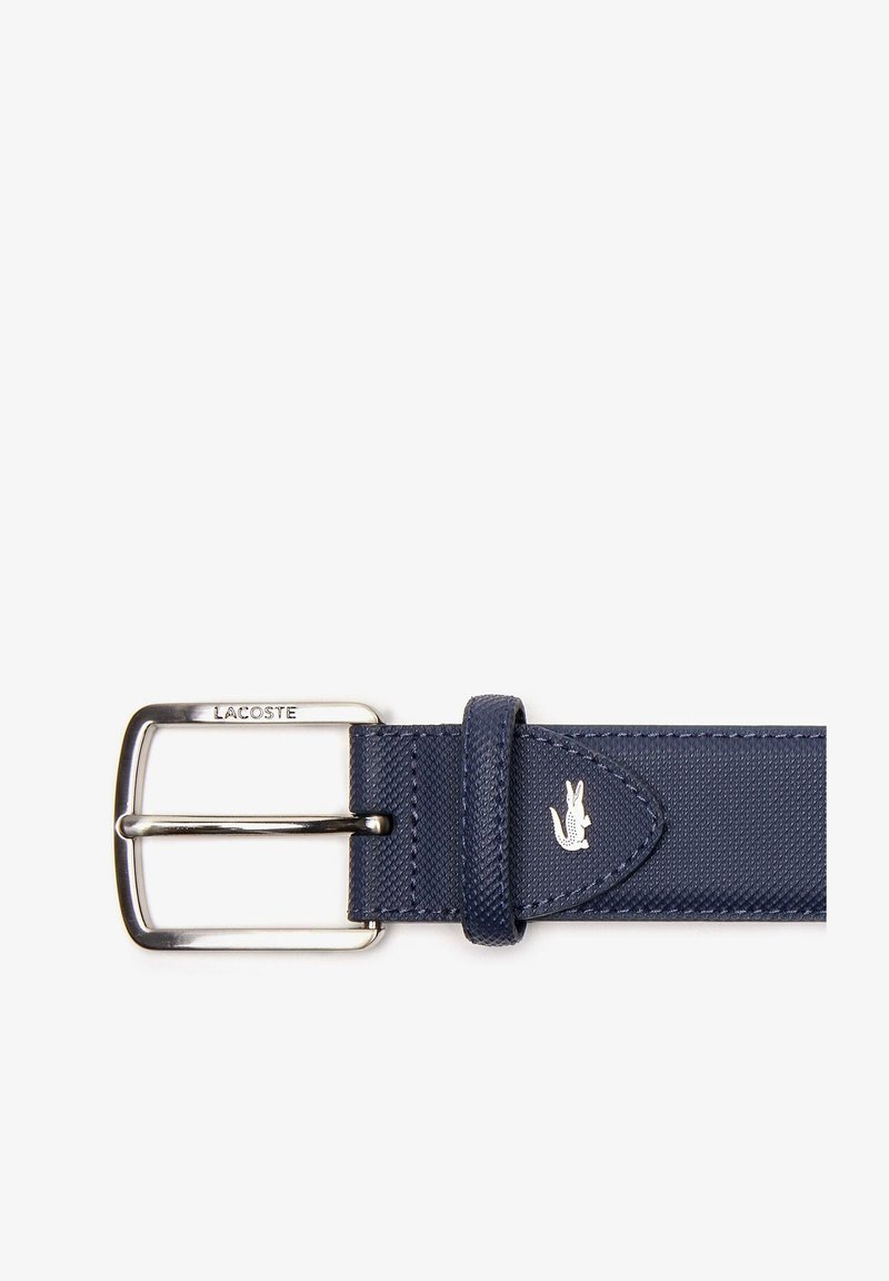 Lacoste Lacoste Ceinture Homme Rc4009 Belt Marine 166 Blue Zalando De