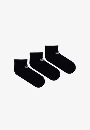 Emporio Armani, CALZE UOMO 3 PACK - Pedulini - nero